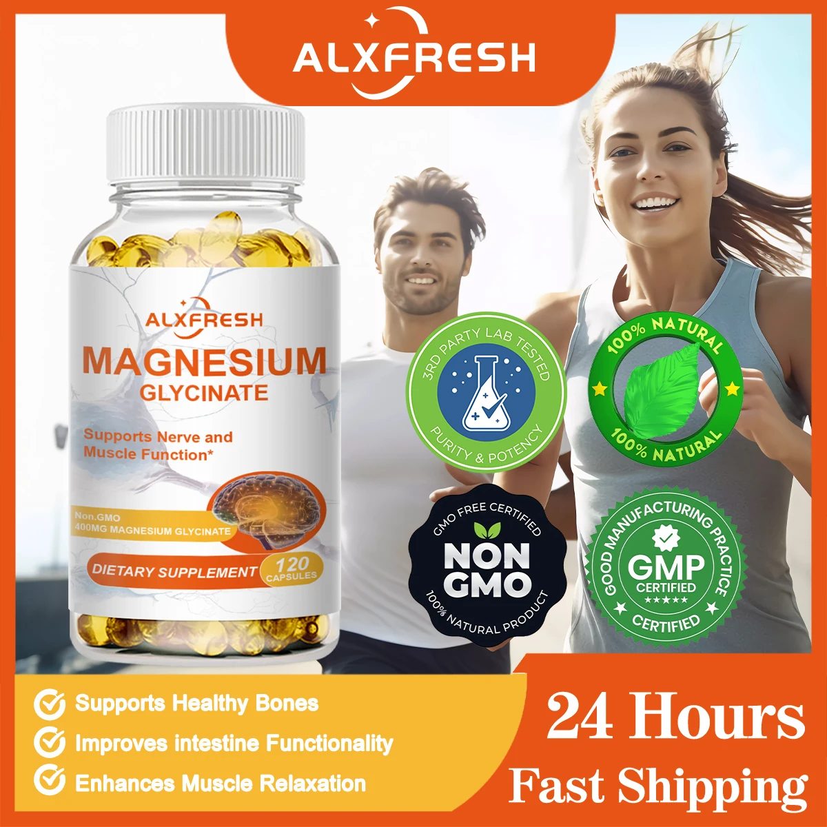 Magnesium Supplementation Promotes Improve Sleep Quality Cardiovascular Nerves Function Muscles Recovery Heart Health Mood