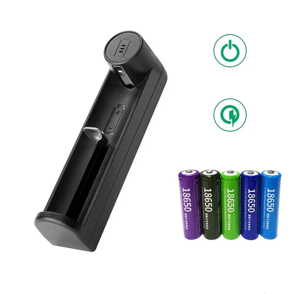 18650 Battery Li-ion Battery Charging Charge Dock Battery Charger Charger Adapter Batteries USB Charger Lithium Battery Charger