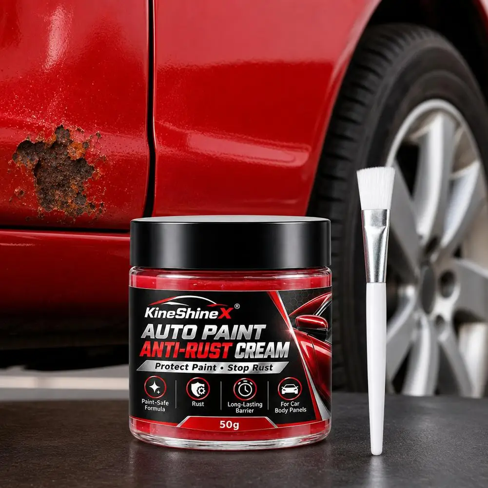40ml Metal Rust Protection Black Repair Paste Car Rust Repair Metal Protection Restoration Coating
