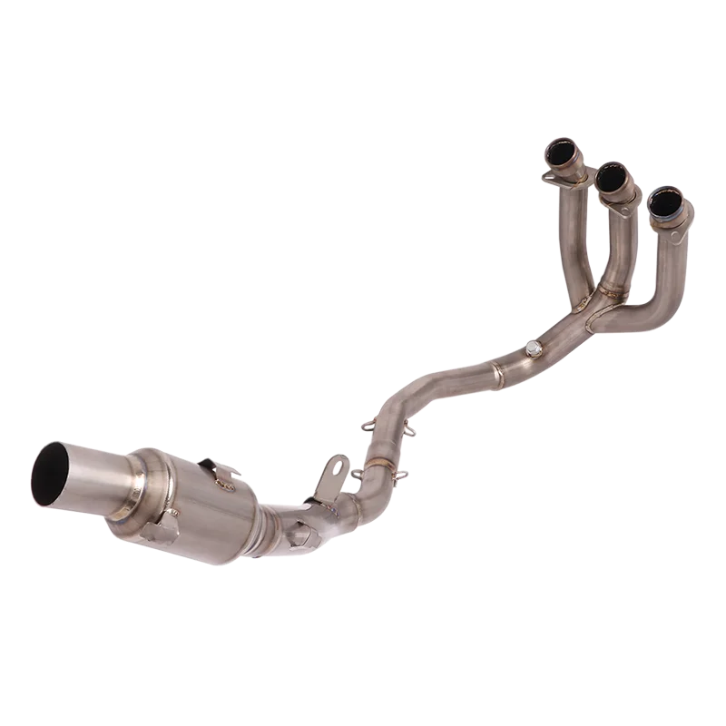 

Для Triumph Tiger 850 900GT Low 900Rally Pro 2020-2021 без шнуровки выхлопной системы из титанового сплава, передняя секция для мотоцикла