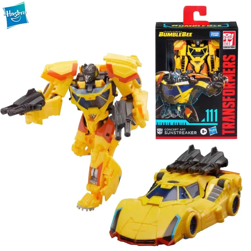 New Original Hasbro Transformers ToysStudio Series SS-111 Sunstreaker Action Figure Robot Toy Collectibles Gifts Hobbies