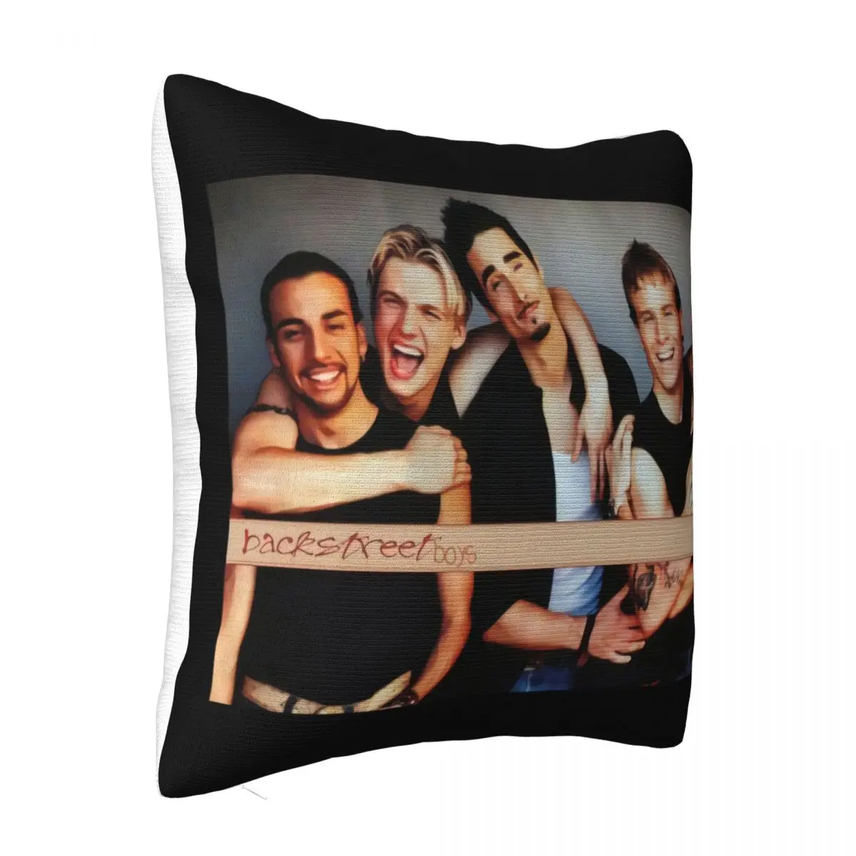 Backstreet Boys Vinyl Cd Poster Small Medium Large Or Xl Famous Fashion Slim Fit Vintage Pillow Case