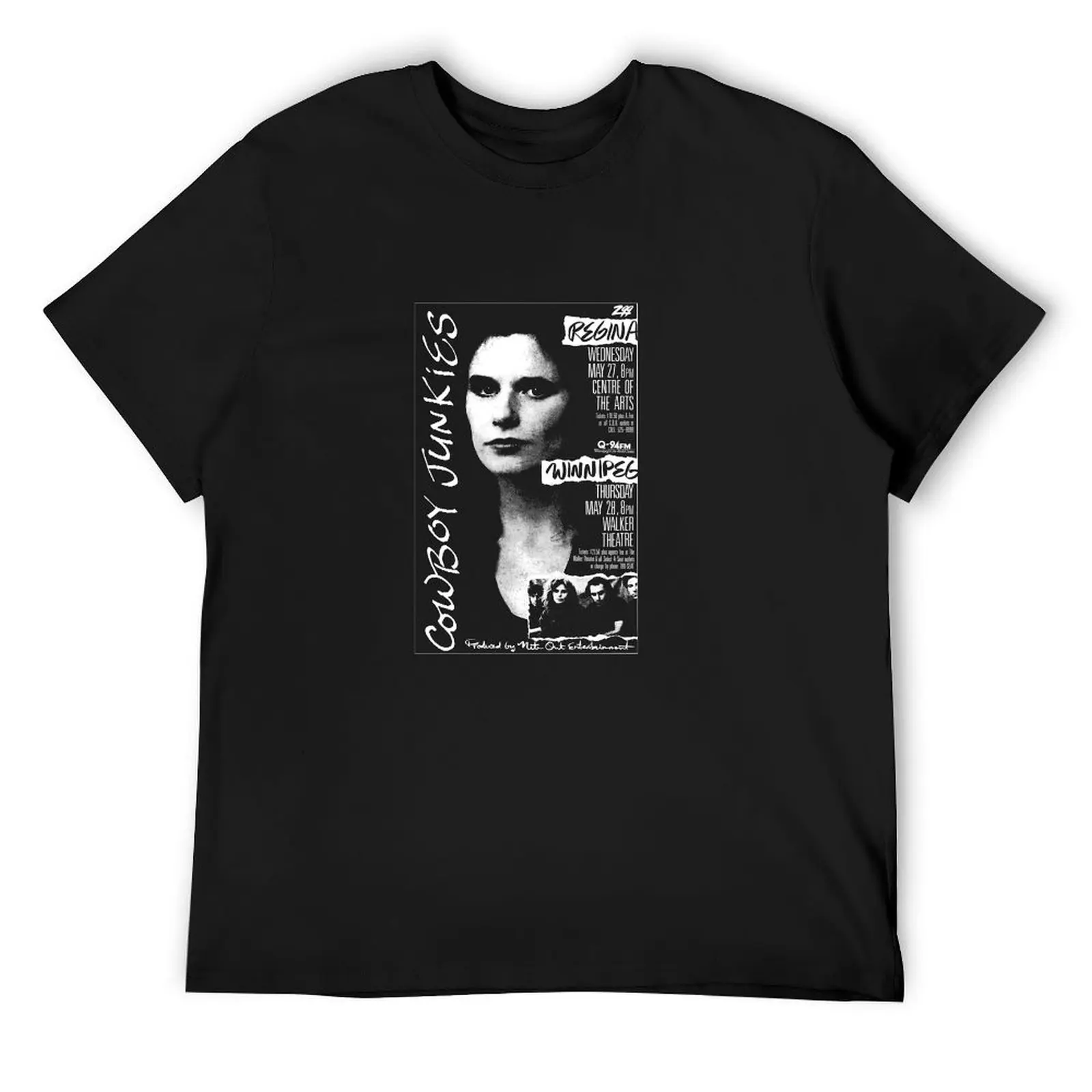 

cowboy junkies country rock 8 T-Shirt blanks vintage plain Man t-shirt black t shirts for men