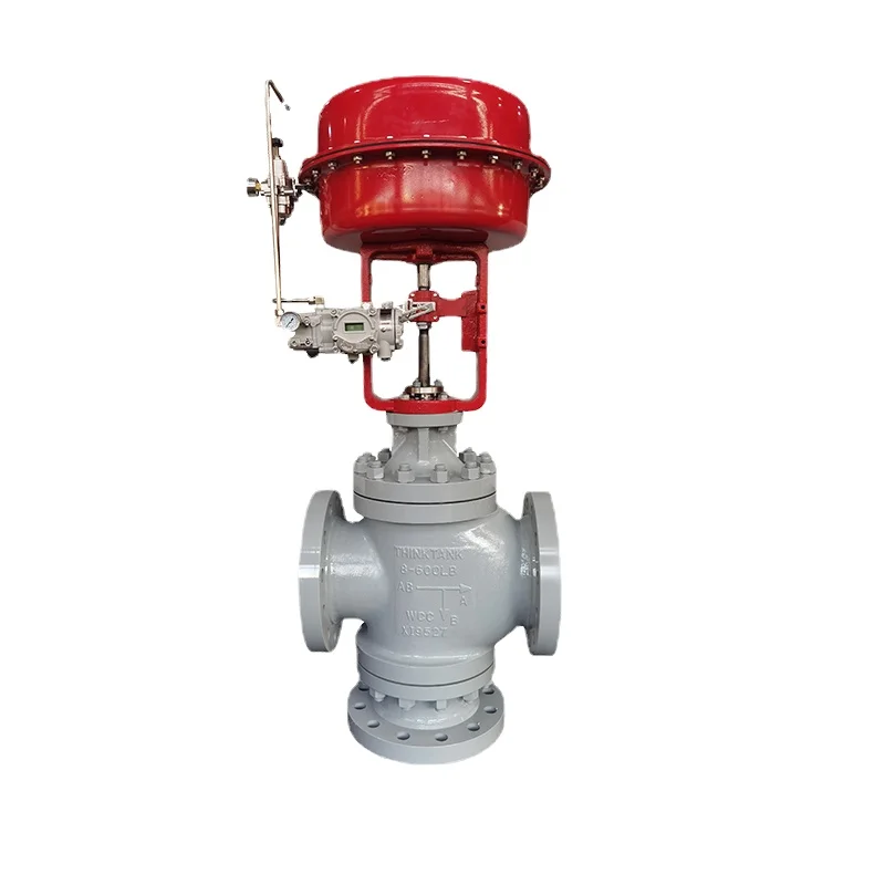 DN80 4 20ma Flow Adjust Electric Actuated Regulating Valve 3in Control Valves For Steam