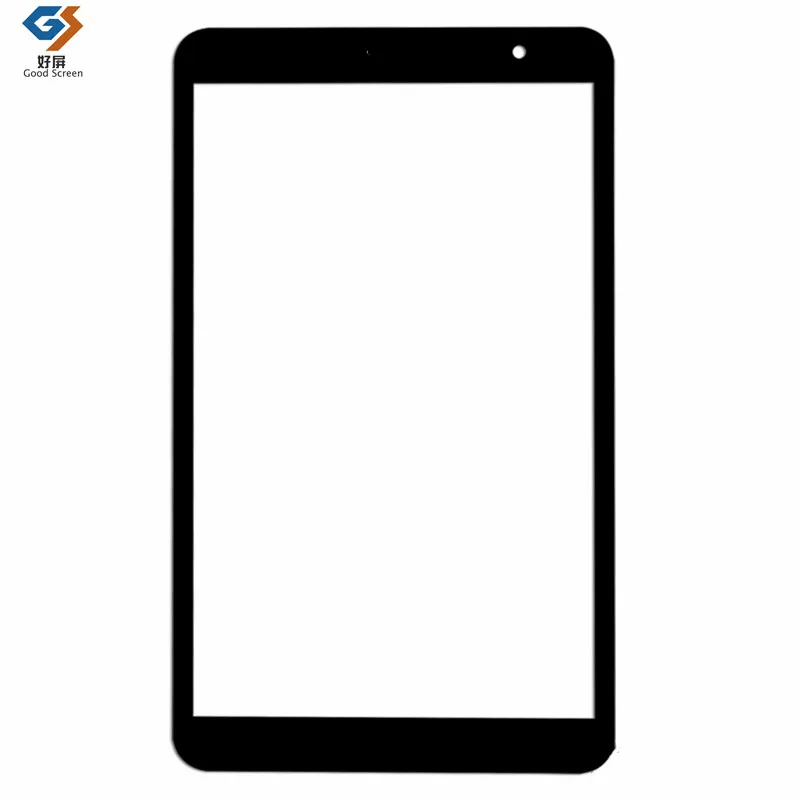 Czarny 8 cali dla Pritom tab8 L8 dzieci Tablet pojemnościowy ekran dotykowy Digitizer czujnik zewnętrzny szklany Panel Tab 8