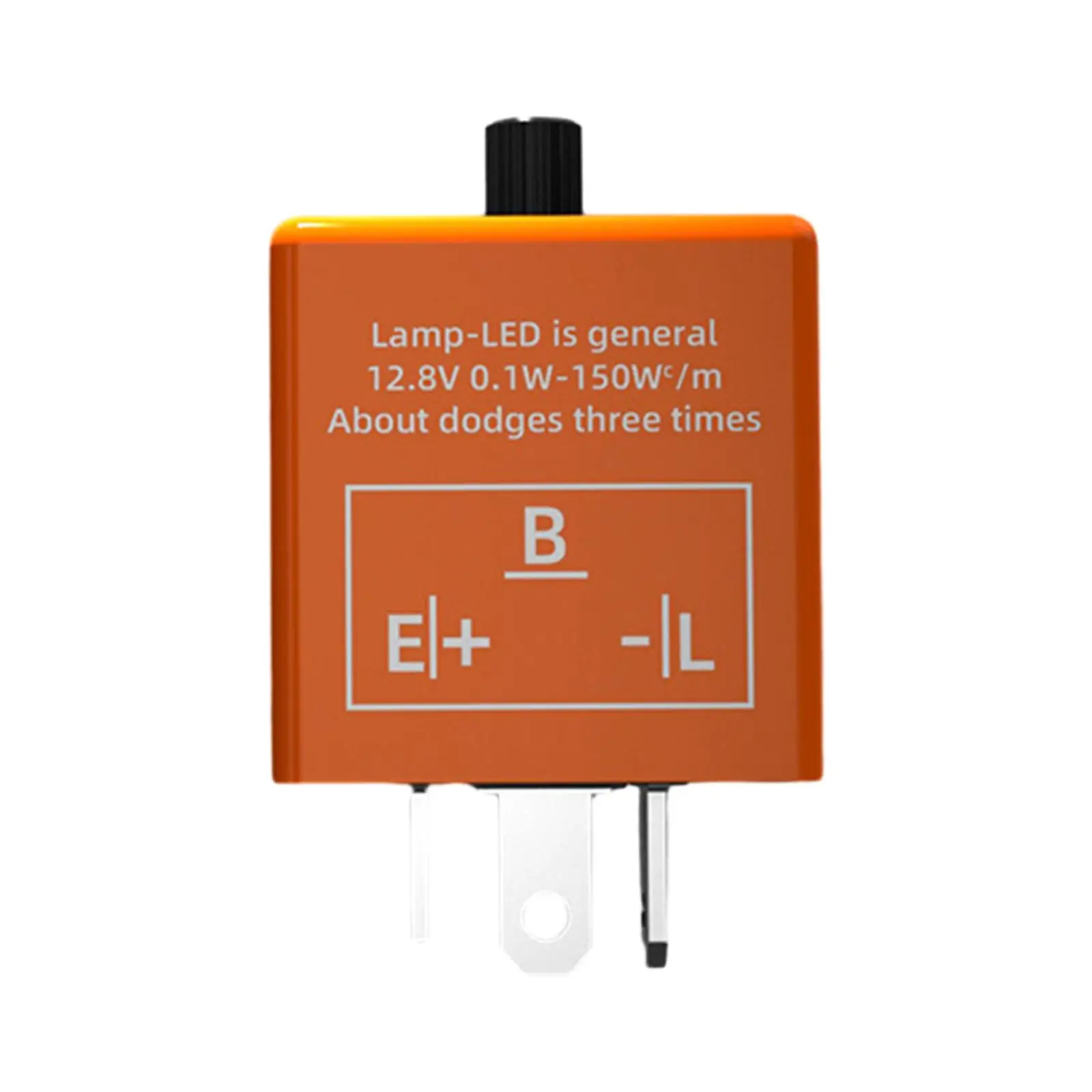 3 Pin 12V LED Flashing Relay Flasher Relay Universal Waterproof for 12V Car and Motorbike Good Performance Direct Replacement