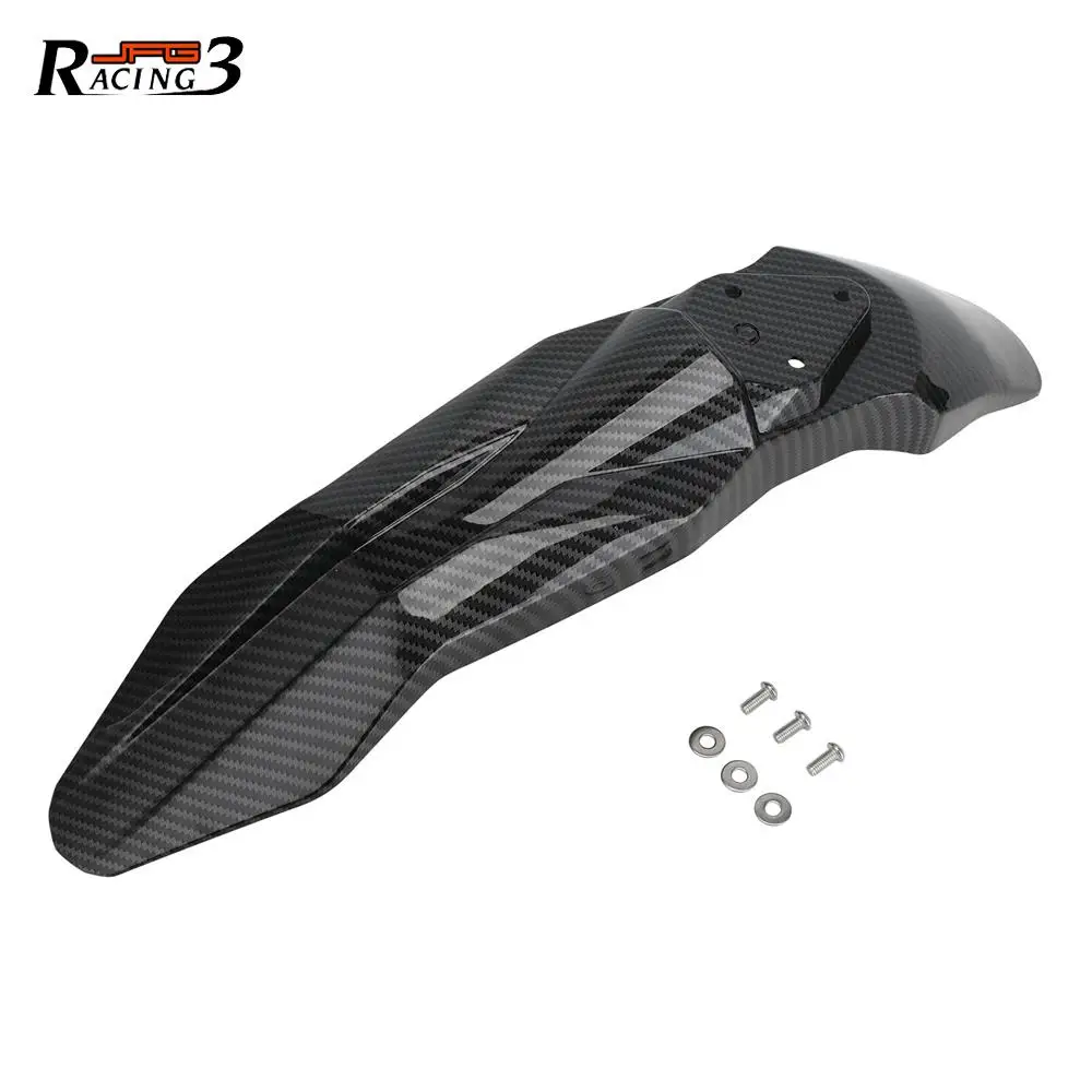 Front Fender Mudguard Wheel Protection Motorcycle Accessories For Talaria Sting X3 MX3 MX4 Plastic Parts Carbon Fiber Pattern