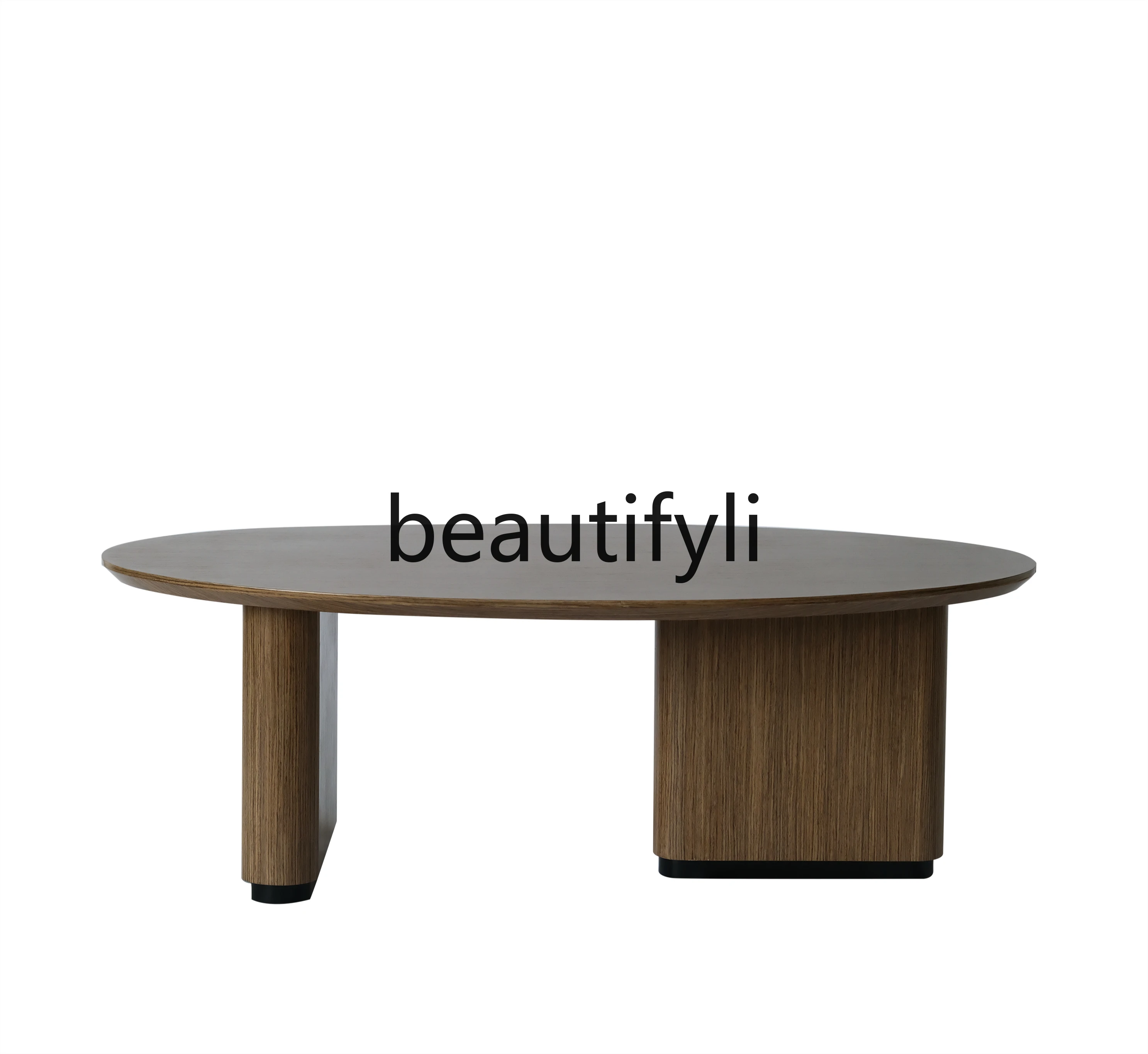 

Goose egg "solid wood coffee table, maple color low table small dining table