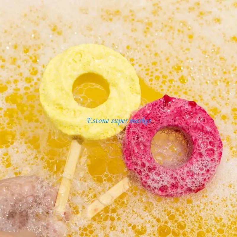 090B Colorful Bath Ball Bombs For Kids Create Bubble With Natural Sea Salt Safe For Sensitive Skin