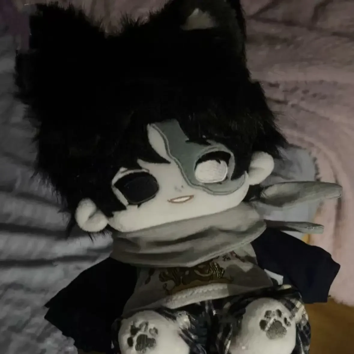 Juego Identity V Fools Gold Norton Campbell Monster muñeco peluche cuerpo Anime encantador 20cm vestir juguetes  peluche fi