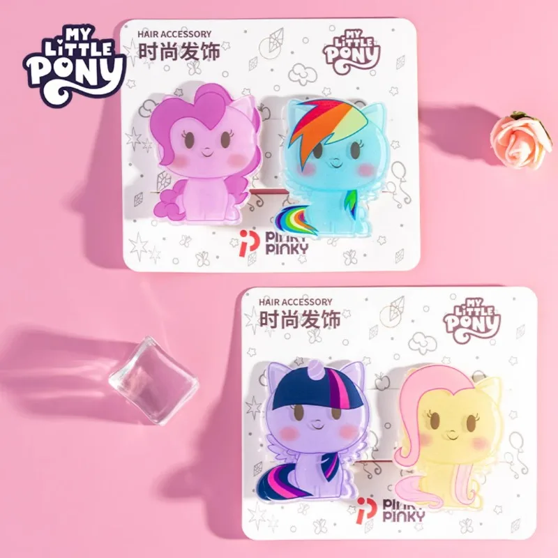 

In Stock Pinkie My Little Pony Hairpin Little Girl Broken Hairpin Does Not Hurt Hair Cartoon Hairpin Every Hand To Do Gifts