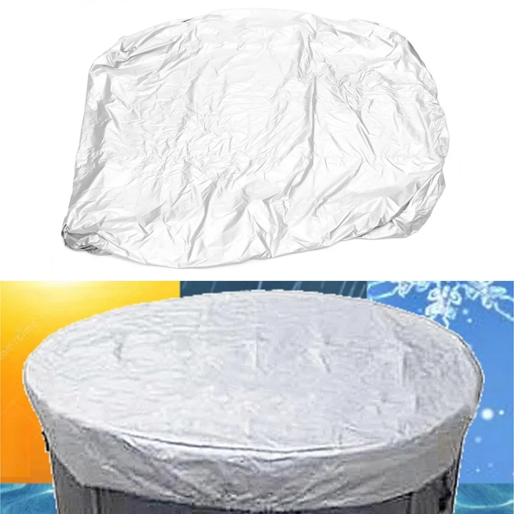 Able to Keep Clean Comprehensive Coverage of the Round SPA Bath by Using a Sturdy Protective Layer of Oxford Material