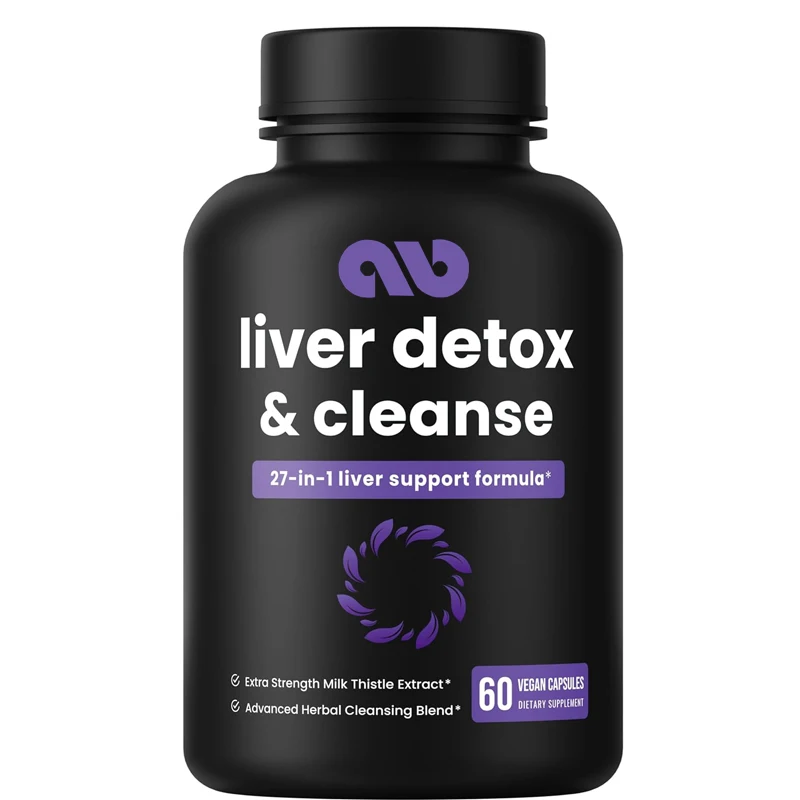 Liver cleansing, detoxification, and repair formula | More than 20 herbal plants | High quality liver support supplements