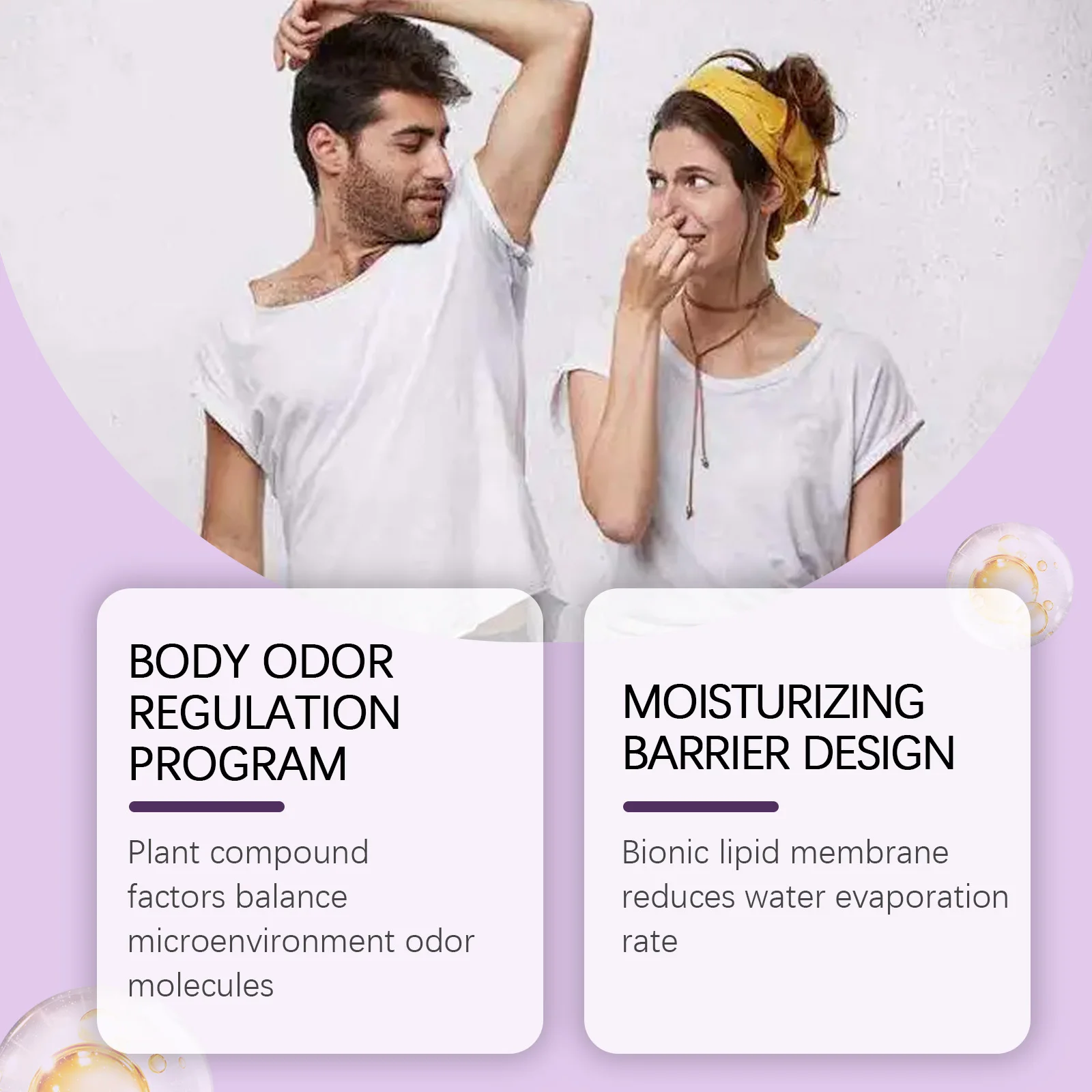 كريم مزيل العرق الطازج برائحة الفواكه، ينظف رائحة تحت الإبط، صيفي رائع، كريم العناية اليومي بالجسم، يغذي وينعم البشرة #3