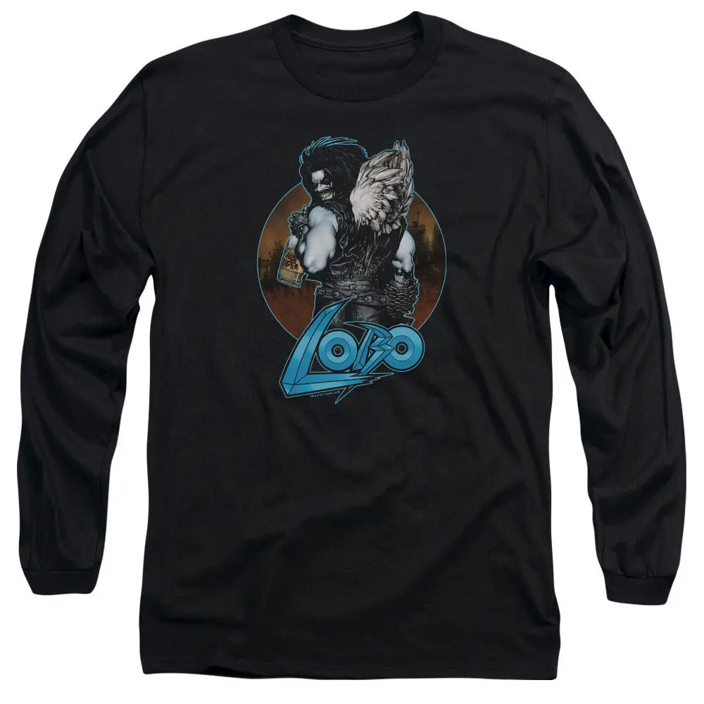 

Lobo Long Sleeve T-Shirt Gutrot Black Tee