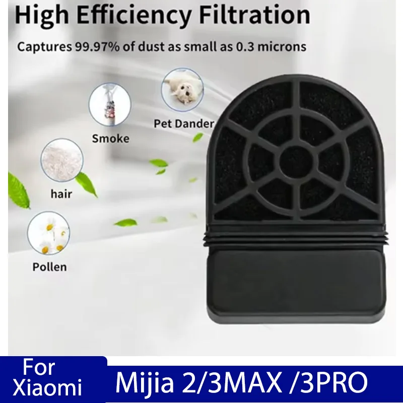 Spazzola a rullo e filtro Hepa di ricambio per Xiaomi Mijia 2/3MAX /3PRO per parti di accessori per lavapavimenti Shunzao M20
