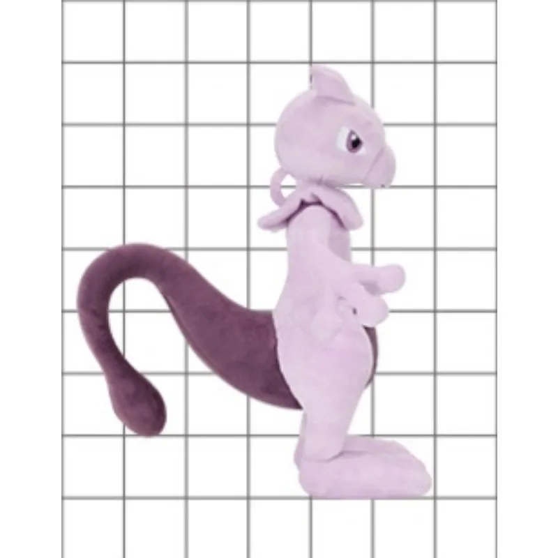 32Cm Pokemon Mewtwo Knuffel Schattig Cartoon Zacht Kussen Kawaii Dierenkamer Decor Collectie Kinderen Verjaardagscadeaus