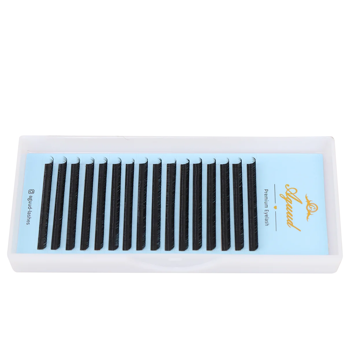  AGUUD Bottom Lower Individual Lashes 5mm 6mm 7mm Short Length B C CC D Natural Under False Eyelash Extension for Makeup – Detail 7