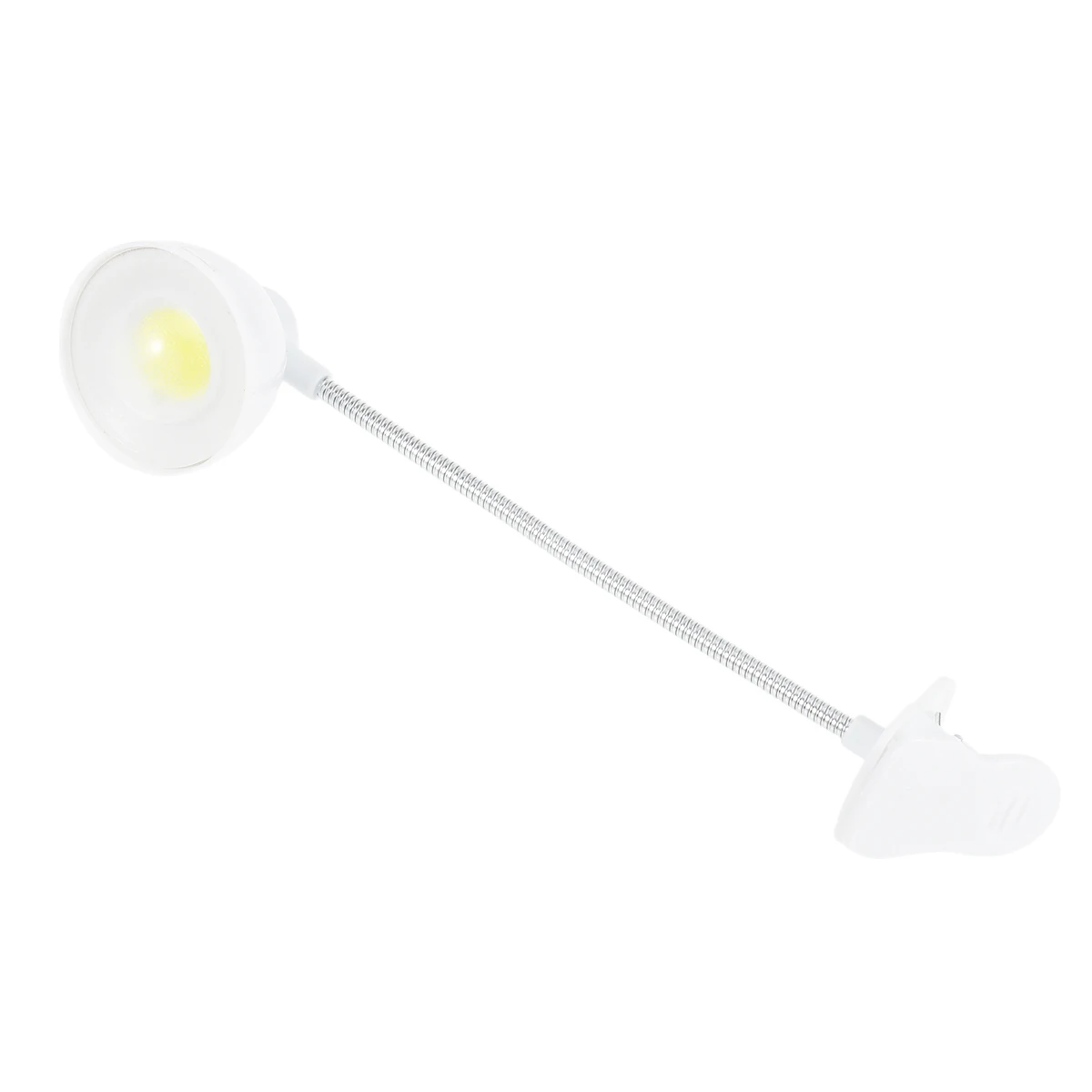 ポータブルLEDクリップランプ3Wブルー目に優しいデスクライト読書勉強夜間使用フレキシブルデザインクリップデスクライト