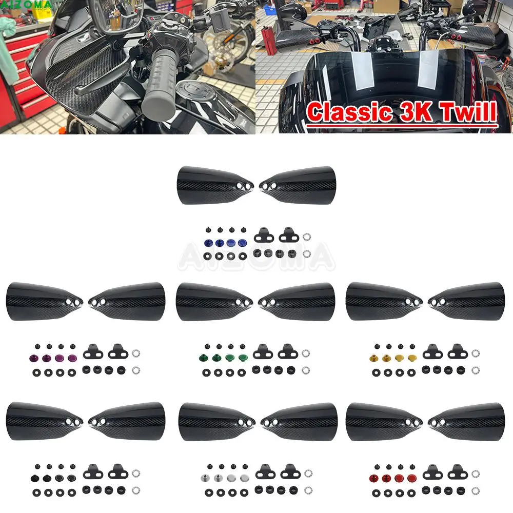 Motorcycle Hand Windproof Shield Handguard For Harley Touring Electra Glide Standard FLHT FLHTP Ultra Classic FLHTCU Low FLHTCUL