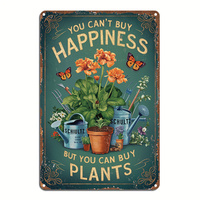 Vintage Iron Garden Wall Art Sign \
