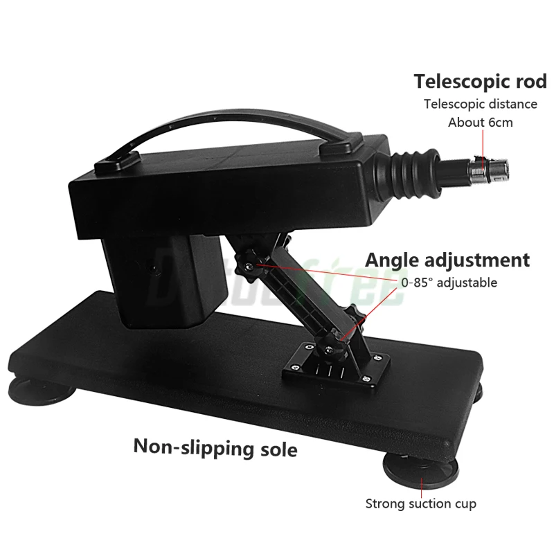 100V-240V 60W Mini Telescopic Linear Actuator 45mm Stroke 0-500RPM Variable Speed Reciprocating Mechanism Connector DIY Machine