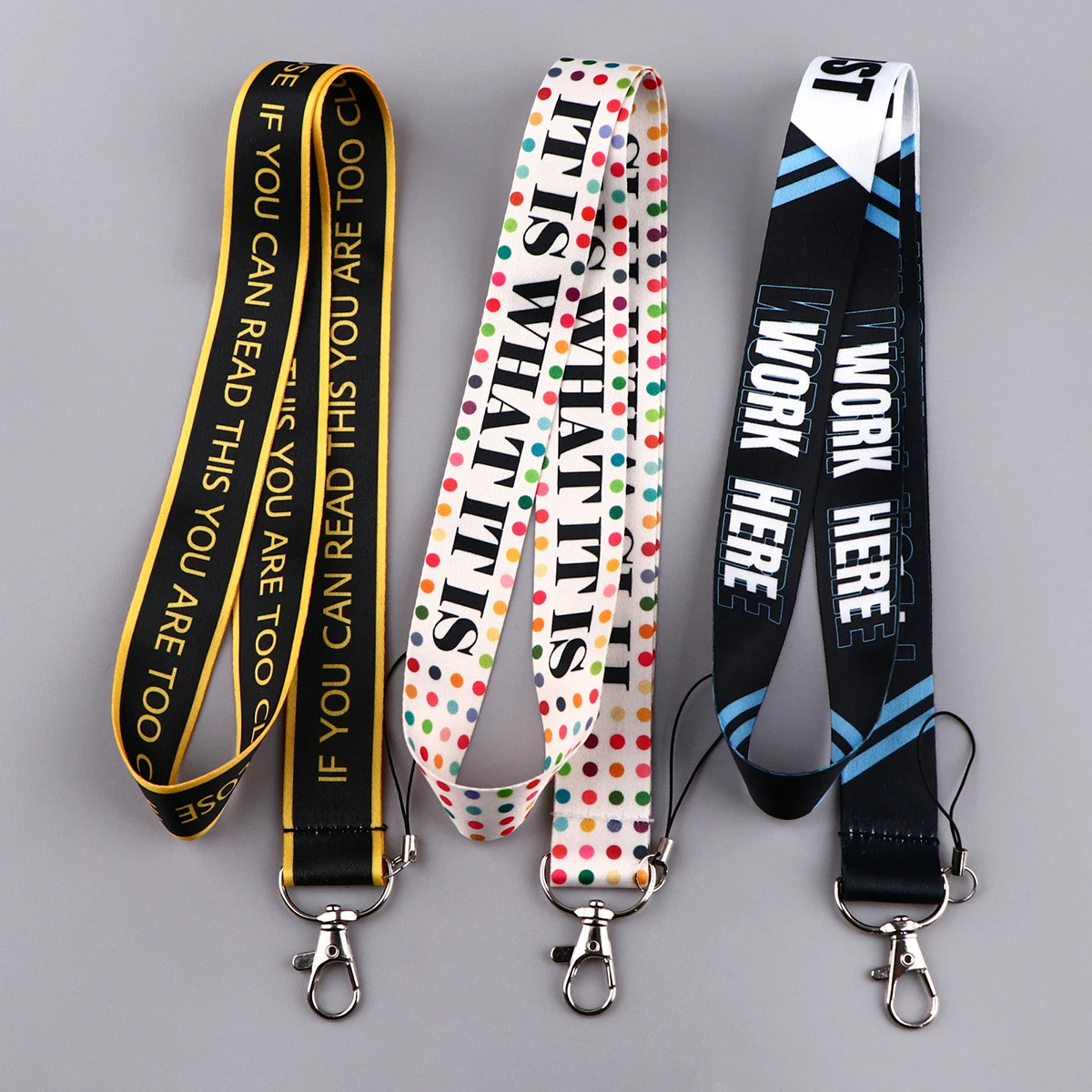Novel penawaran harga harian tali leher Lanyard untuk gantungan kunci kartu kredit pemegang ID tas Travel Bank Bus kartu bisnis untuk penggemar