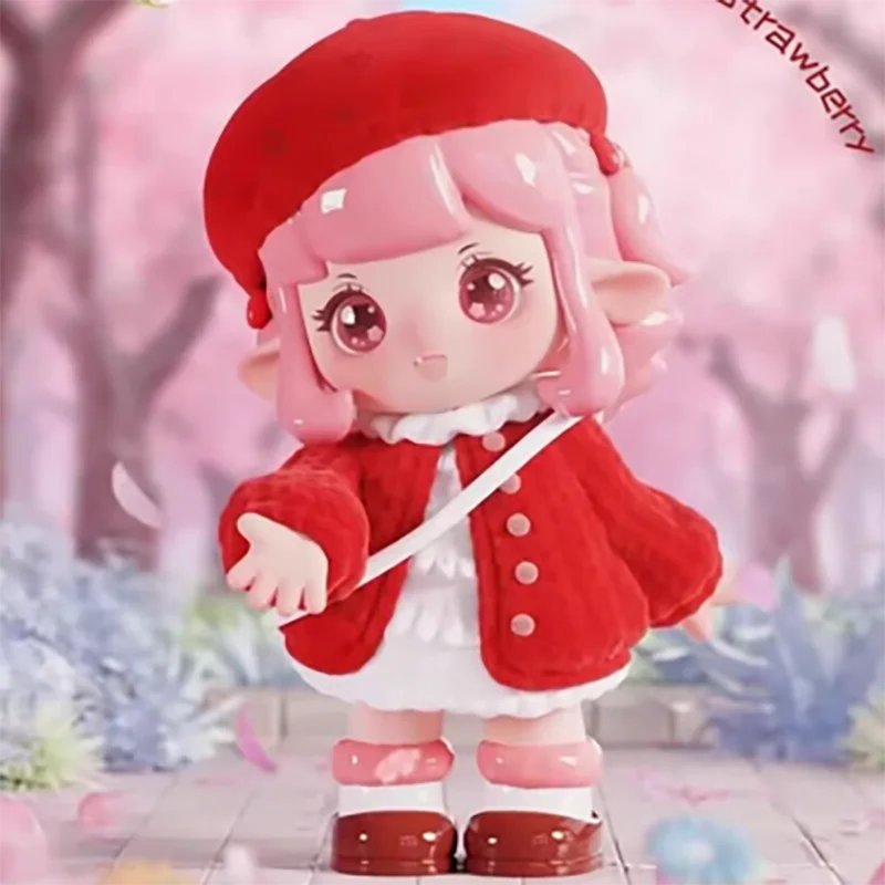 

Cute Doll Figurine Trendy Blind Box Toy Girls Gift In Stock Good Mood Color Card Lovely Ornament Plaything Collectible