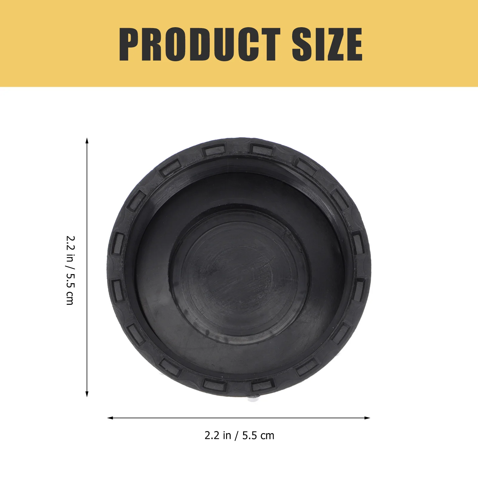 

6Pcs Drain Caps Heavy Duty Drainer Plug Caps for Drainage Protection Simple Design Easy Clean Household Plastic Covers