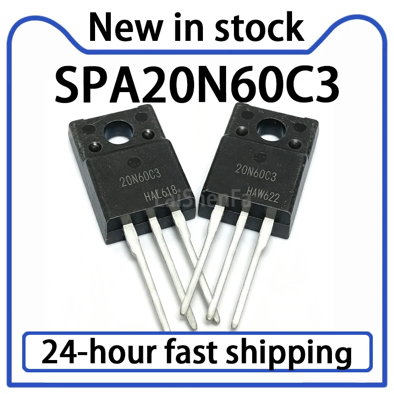 10PCS New SPA20N60C3 TO-220F 650V/20.7A MOSFET