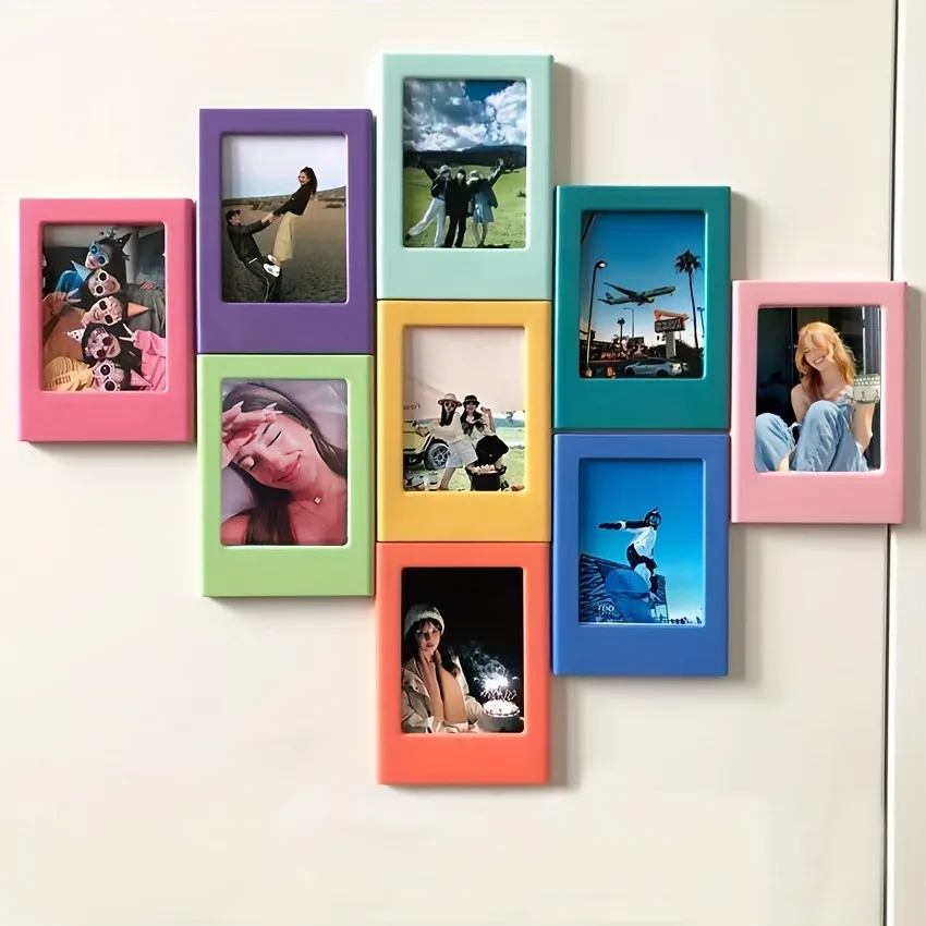 Magnetic Photo Frames Set for Refrigerator