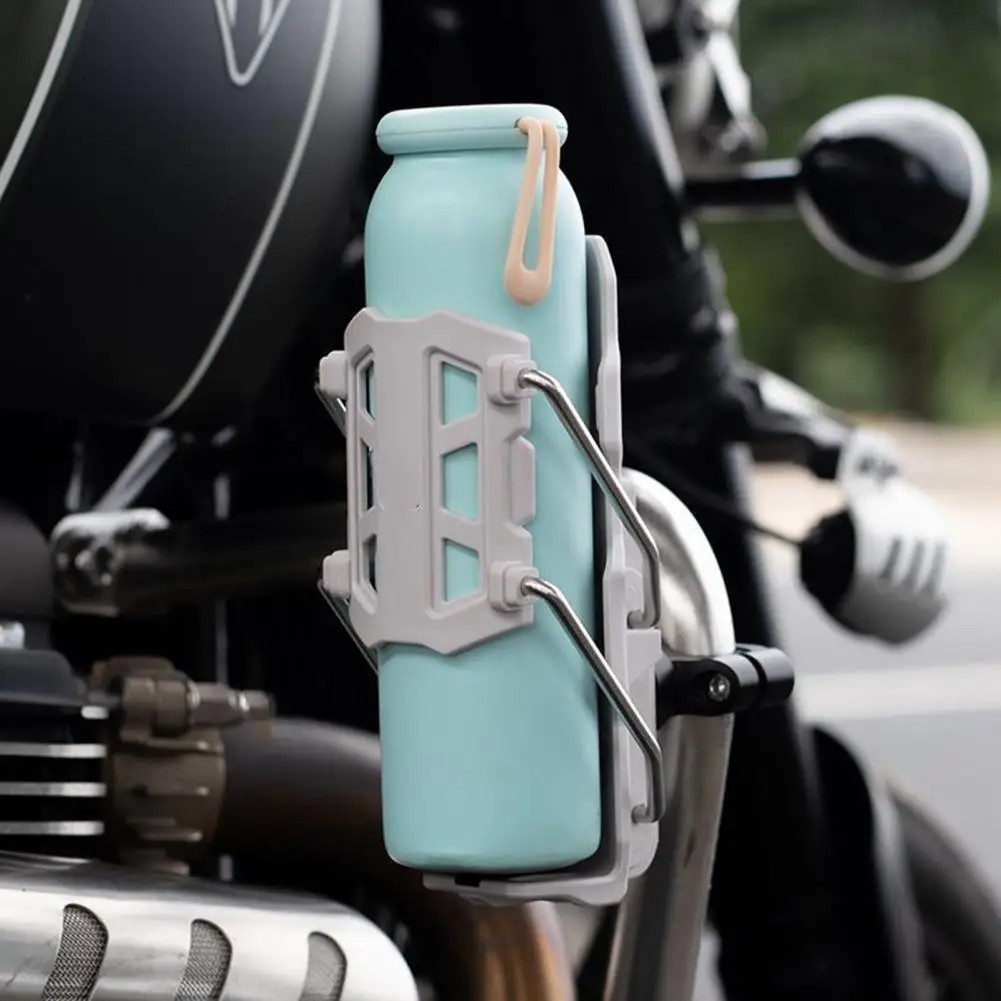 Cycling Water Bottle Holder Otatable Automatic Clamping Bicycle  Motorcycle Bike Water Universal Portable Bottle Mount