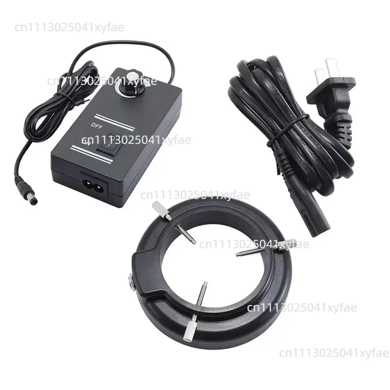 56PCS LED Multi Color Microscope Ring Light 365-850nm Purple Green Blue Yellow Red 100-265V Illumination Lamp