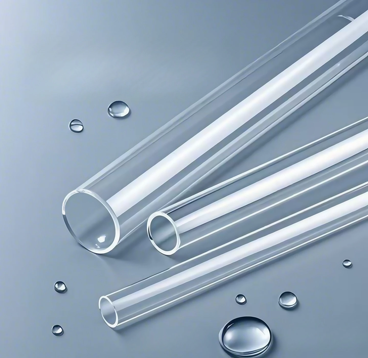 

computer water cooling PETG 10*14mm length 500mm high quality hard tube high transparent PETG tube