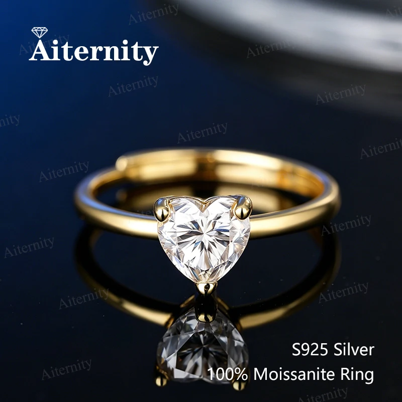 Verstellbarer Radiant-Schliff Moissanit-Ring, Diamanttester-zertifiziert mit GRA-Zertifikat, S925 Sterling Silber Hochzeits- und Bankettring – Detail 13