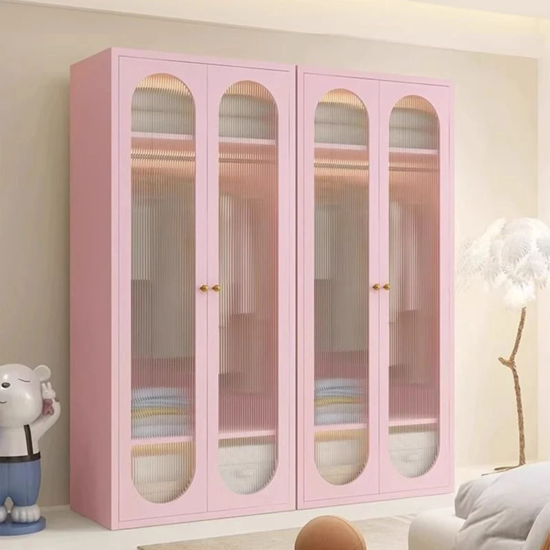 

Modern Metal Interior Drawers Wardrobe For Clothes Comfortable Bedroom Cabinet Storage Closet Armario De Ropa Home Furniture