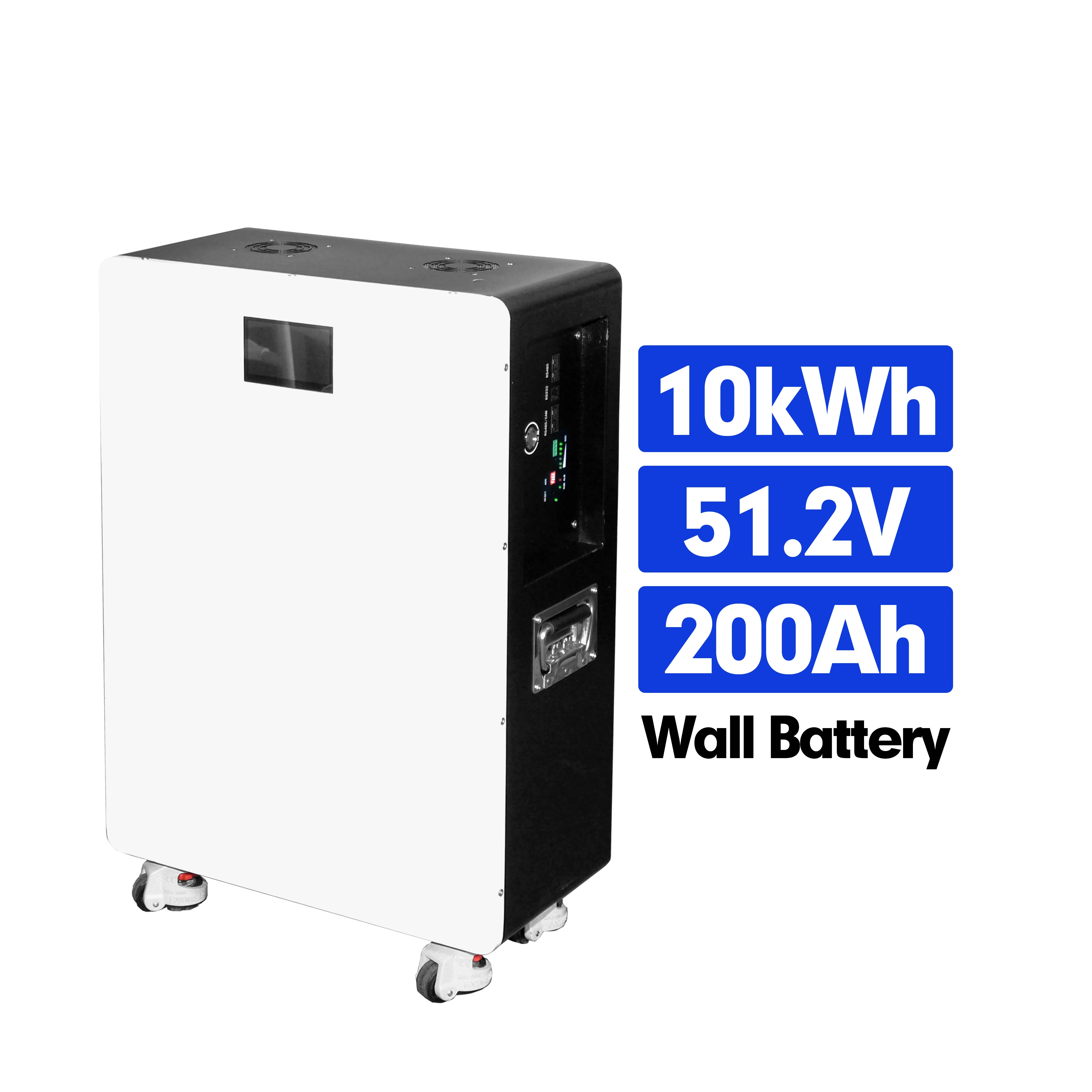 2025 MB31 8000 Cycles 15kw 300Ah 600AH 200Ah 280AH Wall Mounted Moveable LiFePO4 Battery 10Kw 30kw for Home Energy Storage