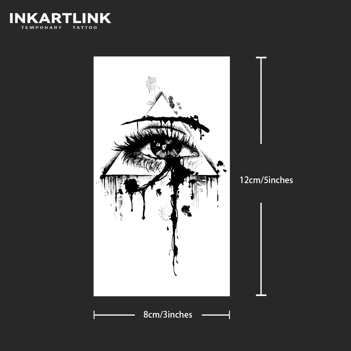 ملصق وشم مؤقت للعين، وشم سحري مقاوم للماء، وشم مزيف يدوم حتى 15 يومًا، وشم شبه دائم #4