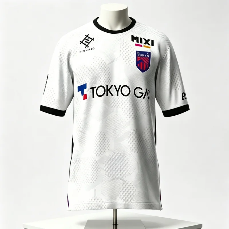 2026 Mode-Saison Neues FC Tokyo Fußballtrikot T-Shirt Atmungsaktiv Schnelltrocknend Sommer Sportbekleidung Y2k Top Familie Kinder T-Shirts – Detail 1