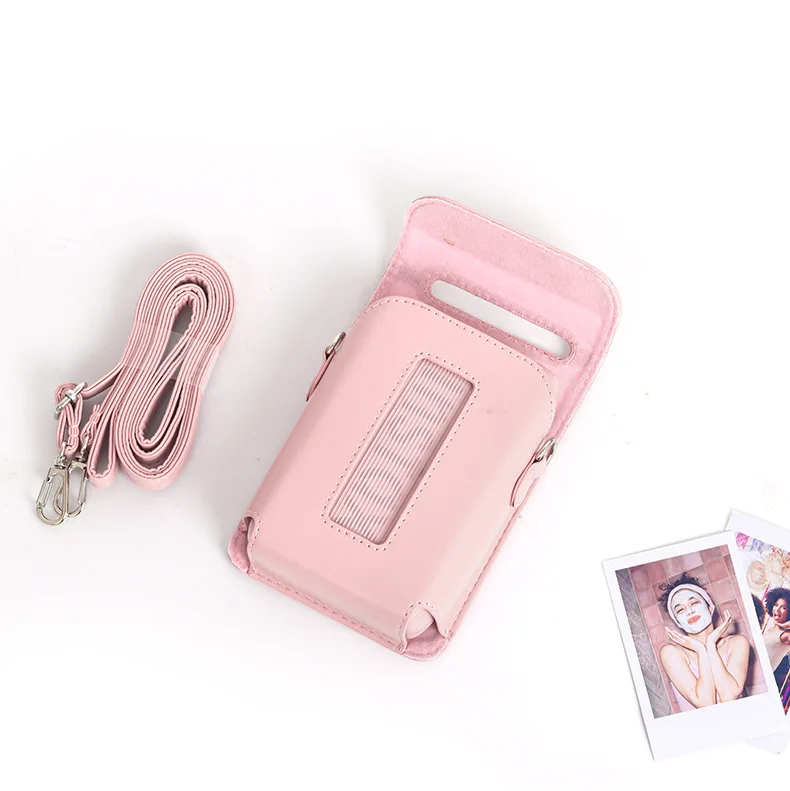 For Fujifilm Instax Mini Link 3 PU Leather Printer Carrying Case Retro Shockproof Storage Bag Accessories Dustproof Anti Drop