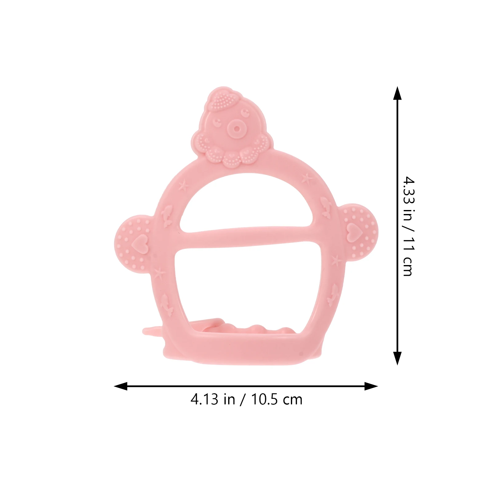 

4pcs Baby Teething Toy Adjustable Silicone Octopus Gentle Material Protect Gums Molar Stick Chewing Necklace Wear Resistant