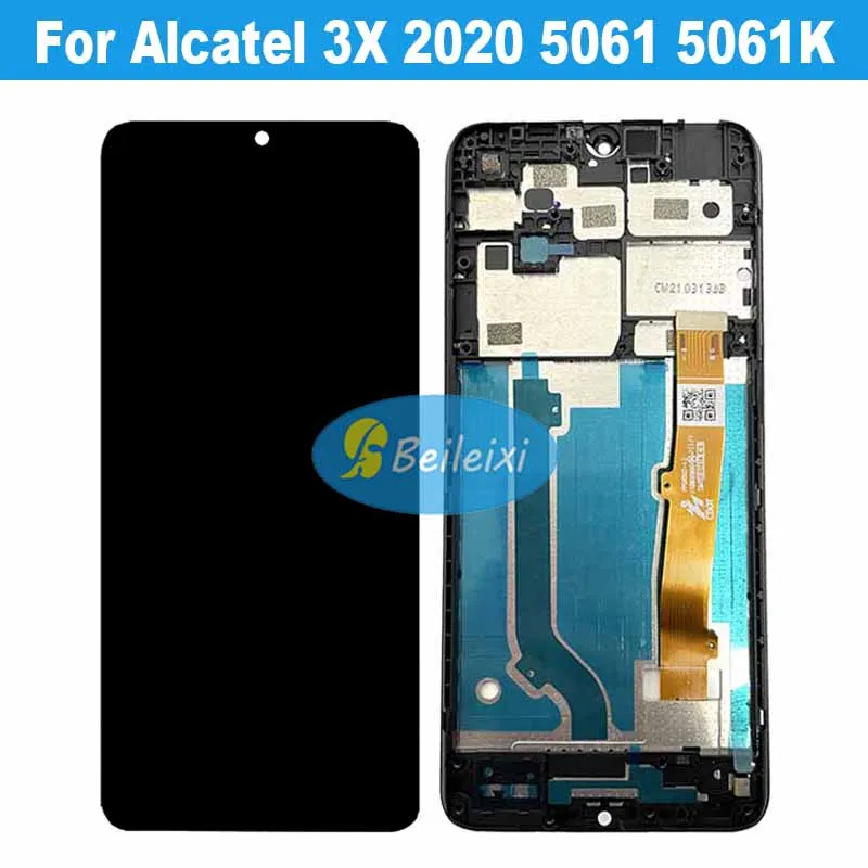 For Alcatel 3X 2020 5061 5061U 5061K 5061K_EEA 5061U_EEA LCD Display Touch Screen Digitizer Assembly