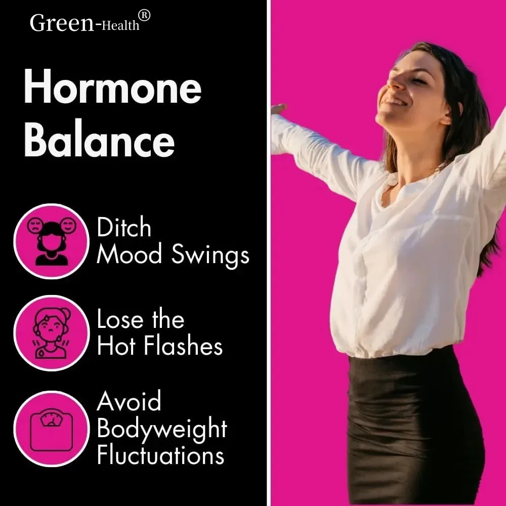 Hormone Balance Transdermal Patches for Relief for Fatigue,Mood Swings, Support for PMS,Menopause, PMDD 30 Patches