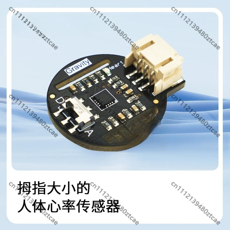 Compact Thumb Size Pulse Heartbeat Sensor Module Heart Rate Detector For Arduino Health Experiment Accessories