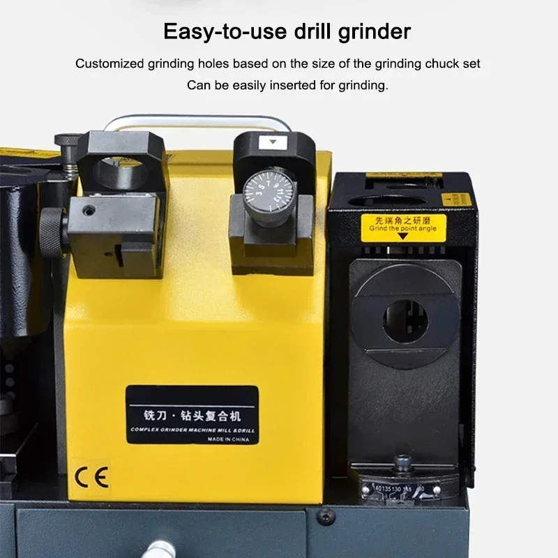 220v Electric Drill Milling Cutter Compound Grinding Machine Grinding Cutter Drill Bit Dual-purpose Machine M