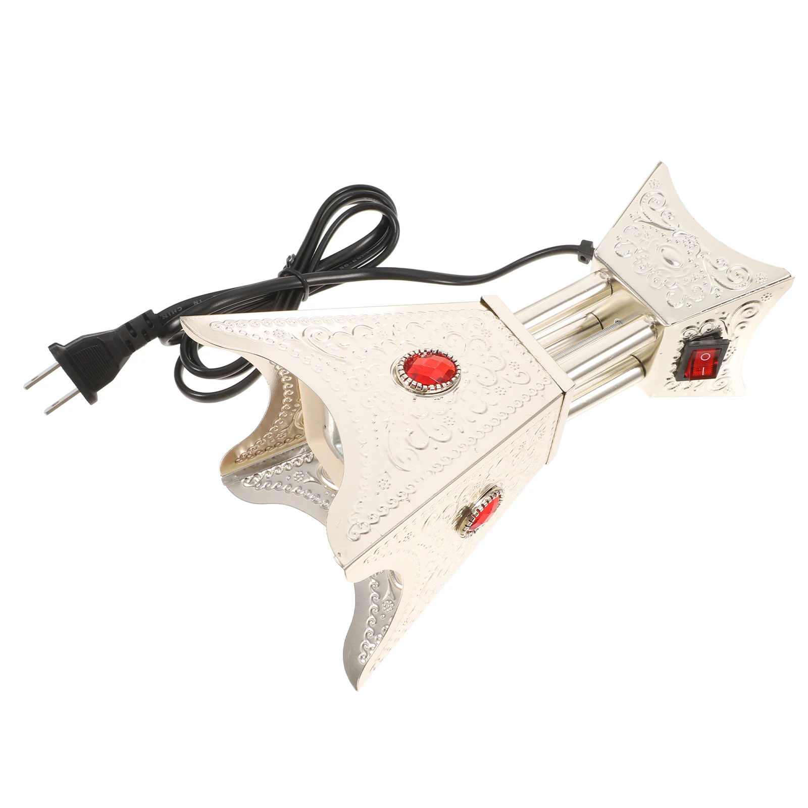 

Plug In Metal Censer Holder Electric Aroma Aroma Table Burner Centerpiece Burner For Home Decor Table Ornament