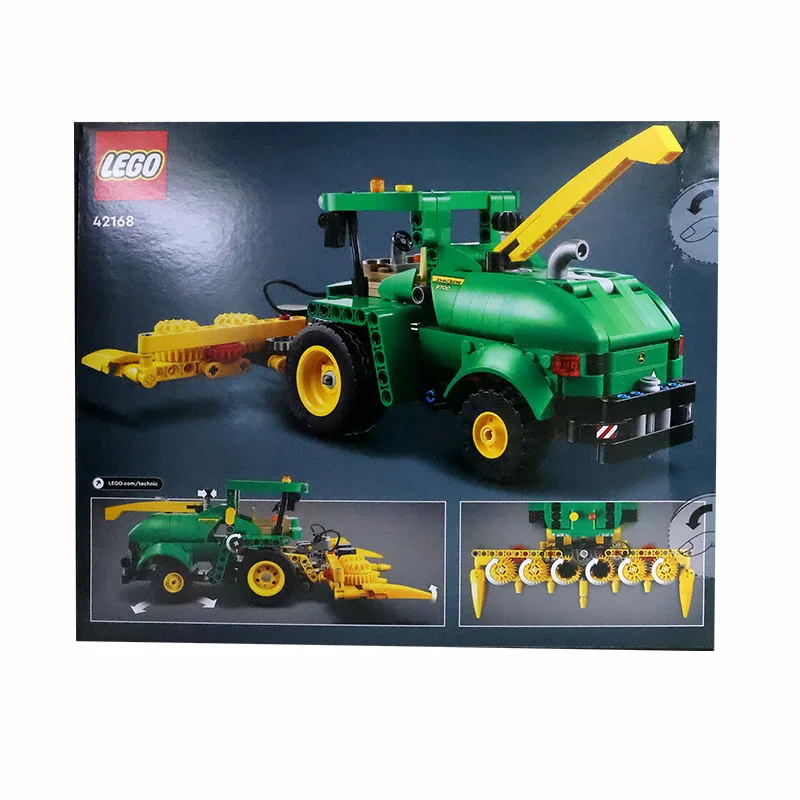 LEGO 42168 Technic John Deere 9700 Forage Harvester Truck Toy for Kids, Farming Vehicle for Boys and Girls Aged 9 and Over