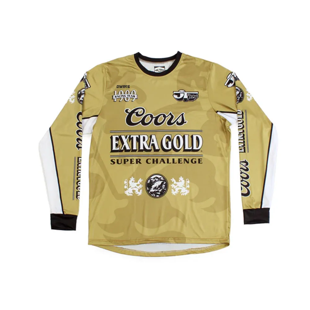 

MTB Jersey Long Sleeve Motocross Jersey Moto bmx Offroad Cycling Team Sportswear Motorcycle Downhill T-Shirt enduro for Men
