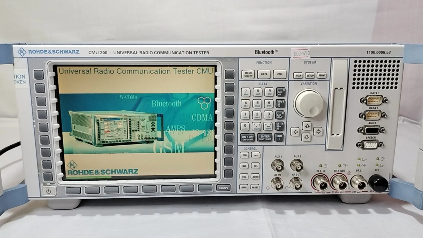 Rohde & Schwarz CMU 200 1100.0008.53 Universal Radio Communication Tester 100105#MOQU