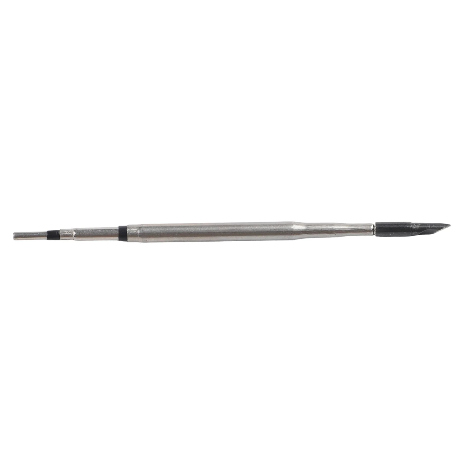 Compatible Soldering Station Tips Instrument Part Silver Soldering Iron Head Fast Heating Even Heat Distribution